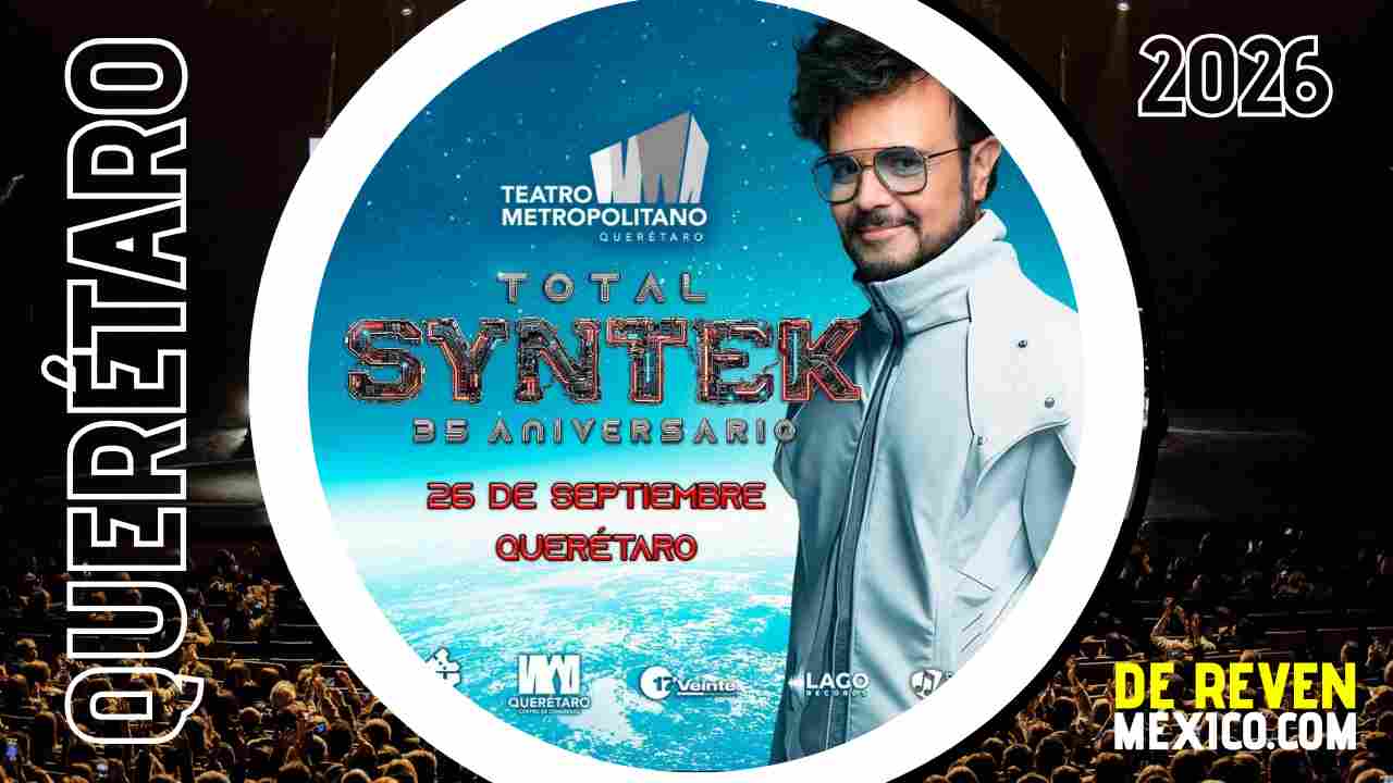 ALEKS SYNTEK QUERÉTARO 2026 TEATRO METROPOLITANO
