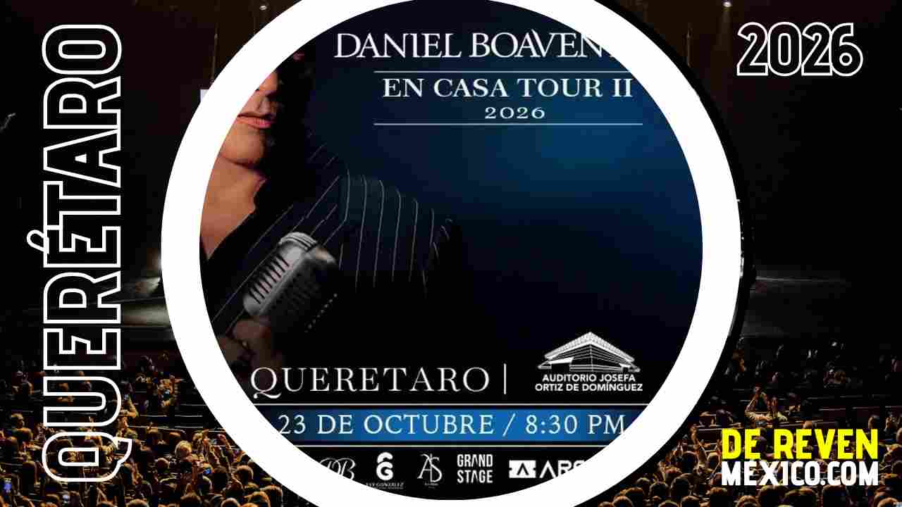 DANIEL BOAVENTURA QUERÉTARO 2026 AUDITORIO JOSEFA ORTÍZ