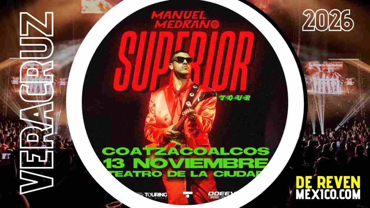 MANUEL MEDRANO COATZACOALCOS 2026 TEATRO DE LA CIUDAD