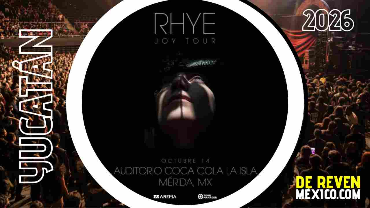 RHYE MÉRIDA 2026 AUDITORIO COCA COLA LA ISLA