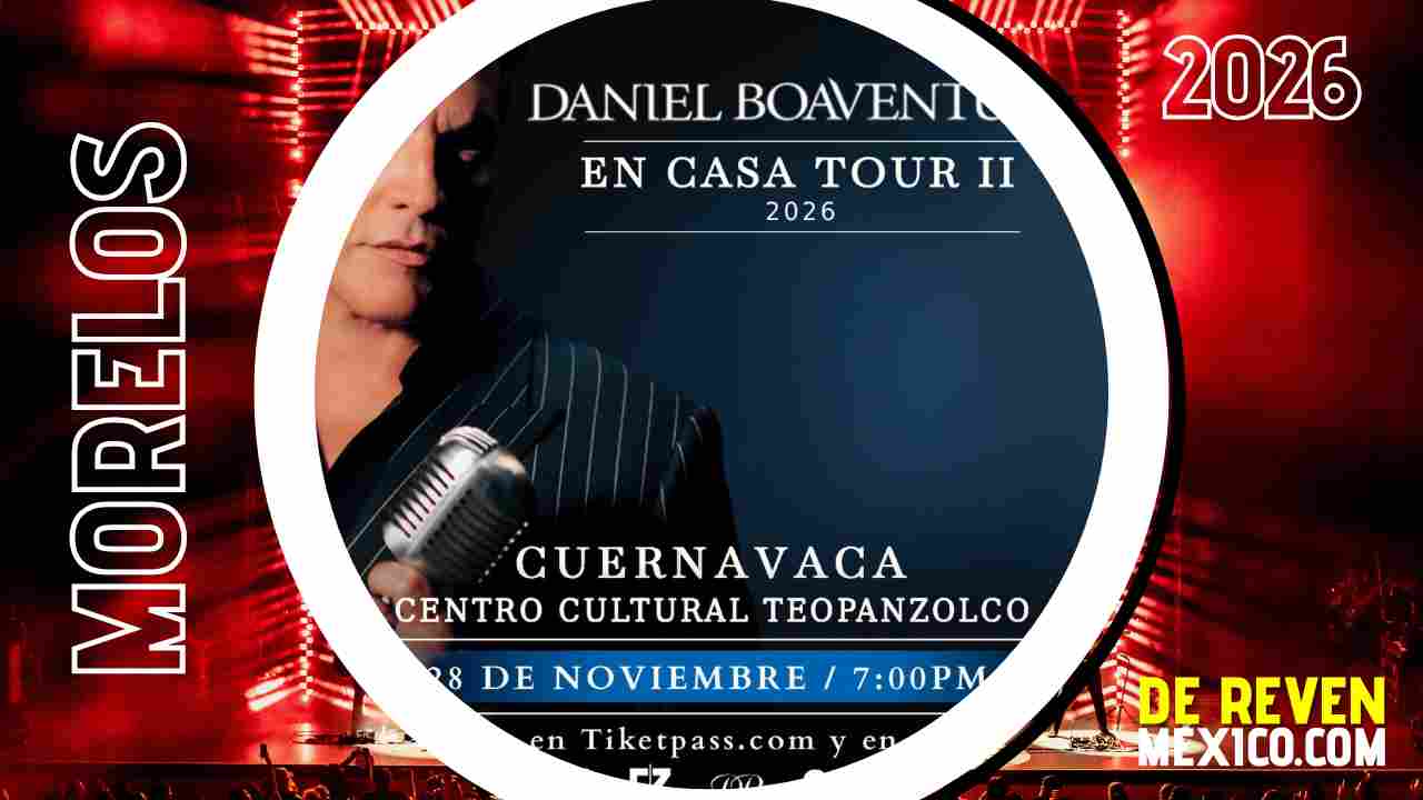 DANIEL BOAVENTURA CUERNAVACA 2026 CENTRO CULTURAL TEOPANZOLCO