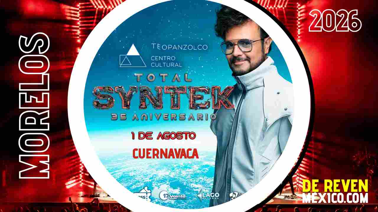 ALEKS SYNTEK CUERNAVACA 2026 CENTRO CULTURAL TEOPANZOLCO