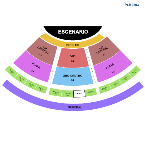 MAPA AUDITORIO PARQUE LAS MARAVILLAS