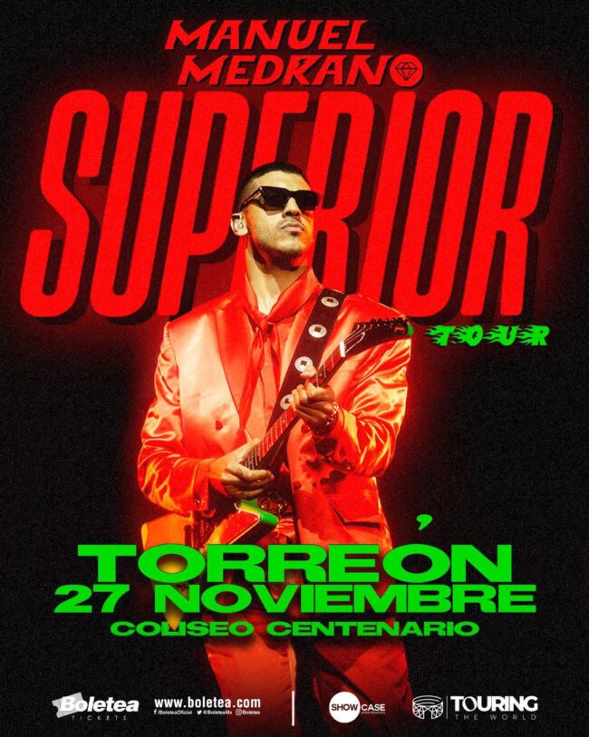 MANUEL MEDRANO TORREÓN 2026 COLISEO CENTENARIO