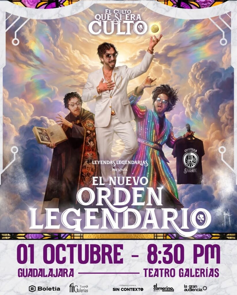 LEYENDAS LEGENDARIAS GUADALAJARA 2026 TEATRO GALERÍAS