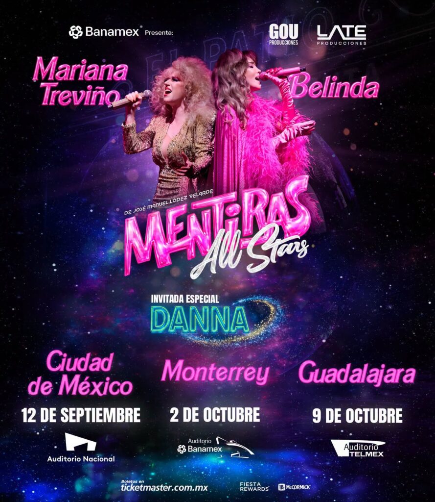 MENTIRAS ALL STARS GUADALAJARA 2026 AUDITORIO TELMEX