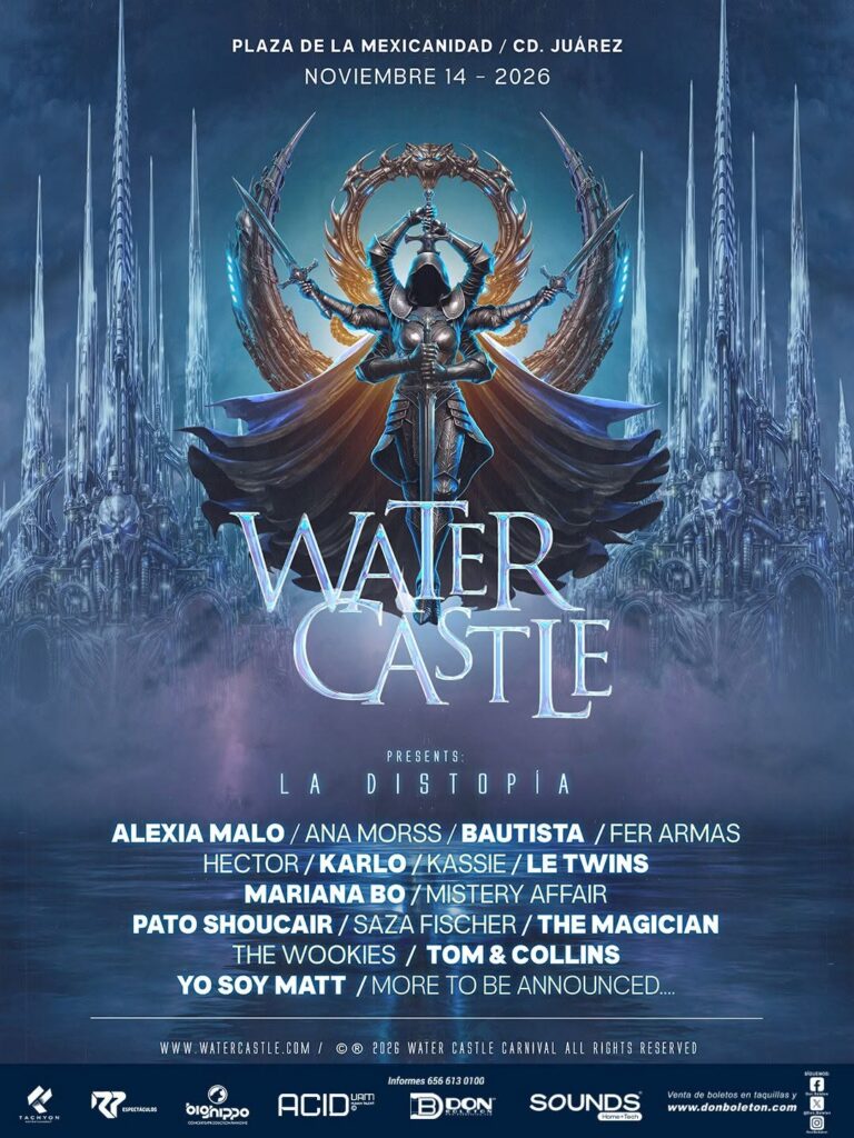 WATER CASTLE CIUDAD JUÁREZ 2026 PLAZA DE LA MEXICANIDAD