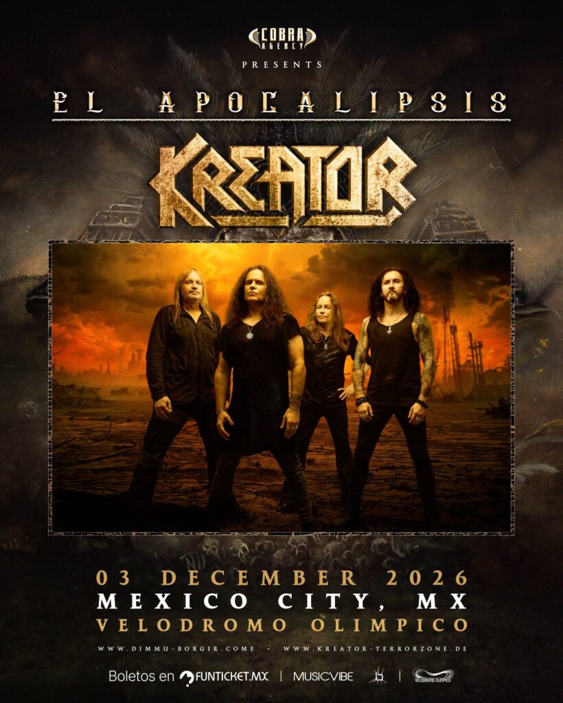 KREATOR CDMX 2026 VELÓDROMO OLÍMPICO