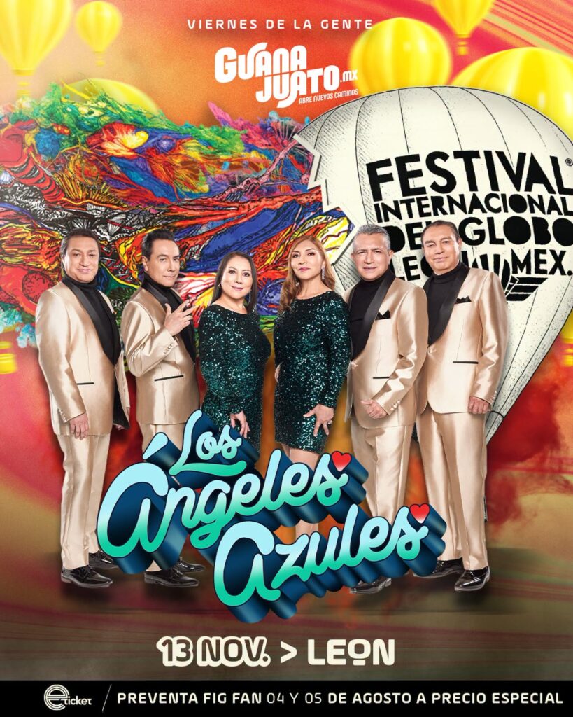 LOS ÁNGELES AZULES LEÓN 2026 FESTIVAL INTERNACIONAL DEL GLOBO