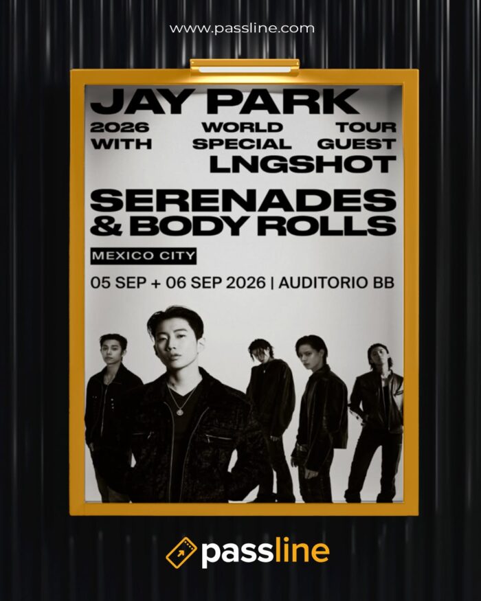 JAY PARK CDMX 2026 AUDITORIO BB