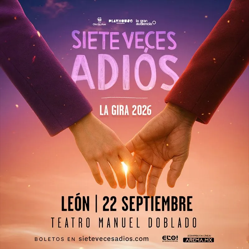 SIETE VECES ADIÓS LEÓN 2026 TEATRO MANUEL DOBLADO