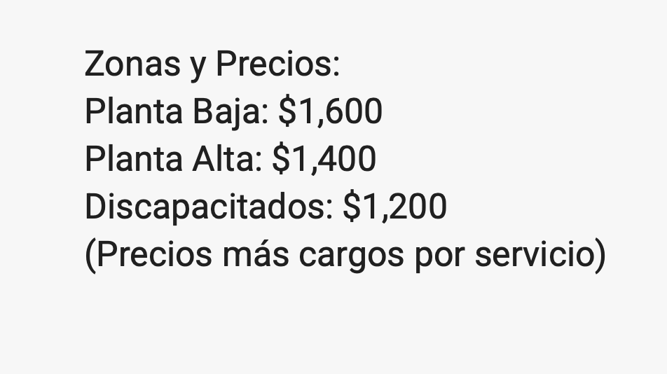 PRECIOS CUARTETO DE NOS LA PAZ 2026 TEATRO DE LA CIUDAD