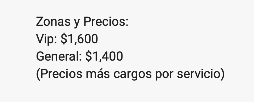 PRECIOS CUARTETO DE NOS GUANAJUATO 2026 ALHÓNDIGA DE GRANADITAS