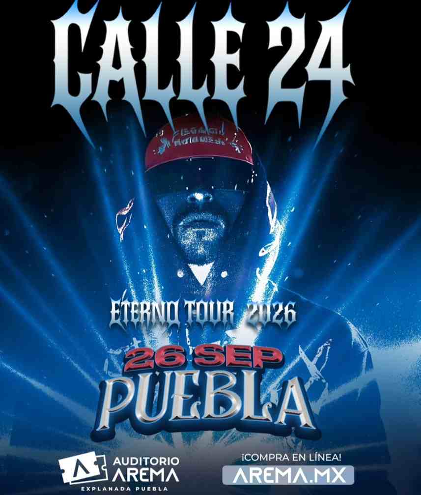 CALLE 24 PUEBLA 2026 AUDITORIO AREMA EXPLANADA