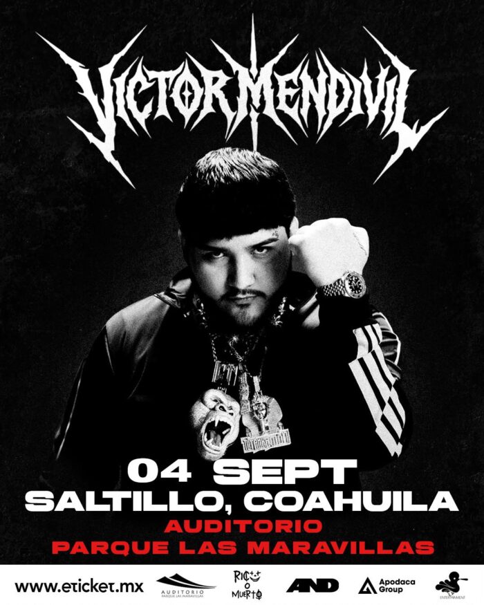 VÍCTOR MENDIVIL SALTILLO 2026 AUDITORIO PARQUE LAS MARAVILLAS