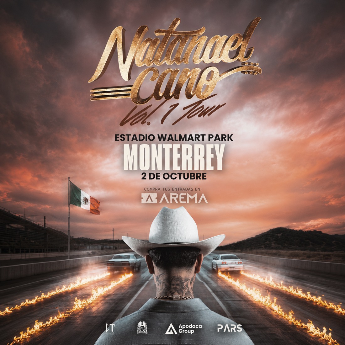 NATANAEL CANO MONTERREY 2026 ESTADIO WALMART PARK
