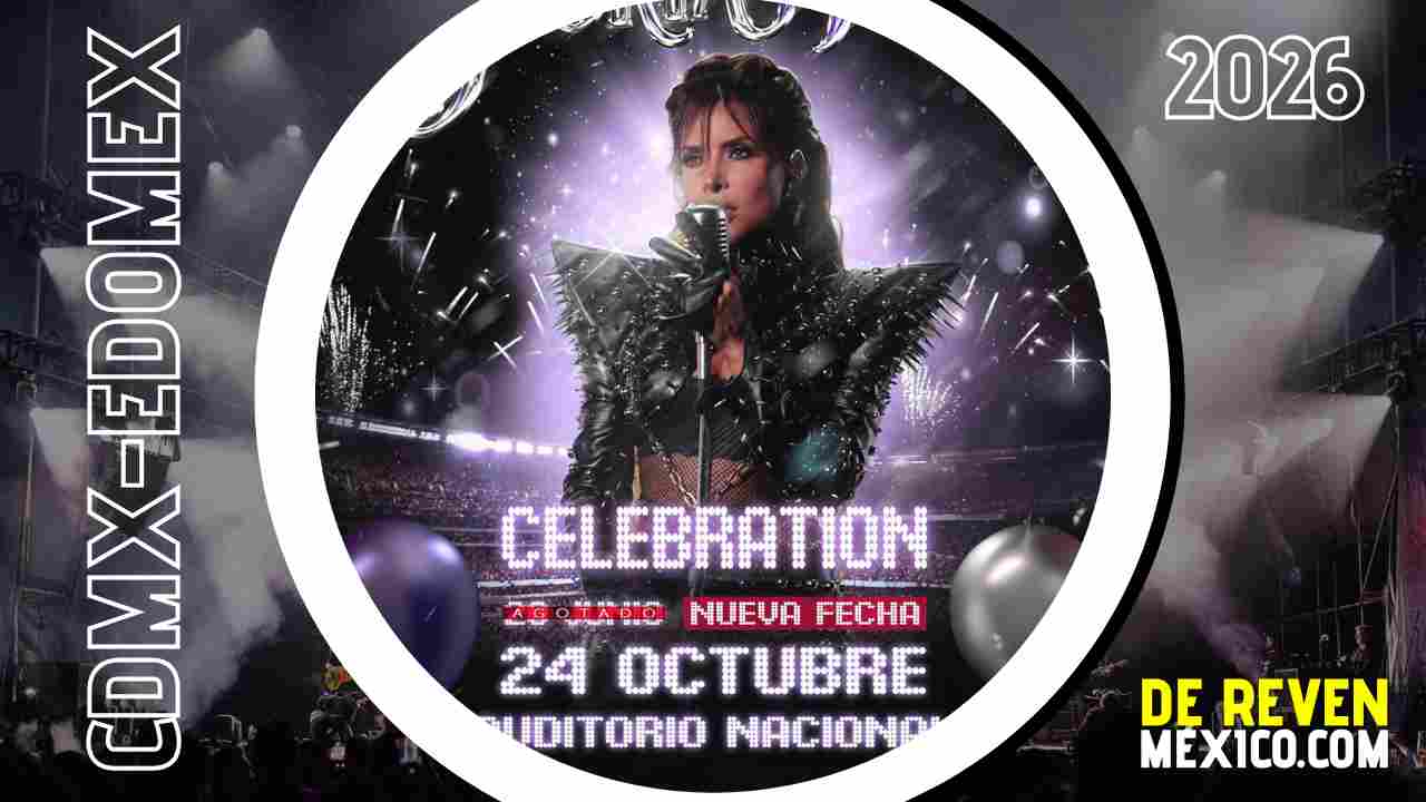 GLORIA TREVI CDMX 2026 AUDITORIO NACIONAL