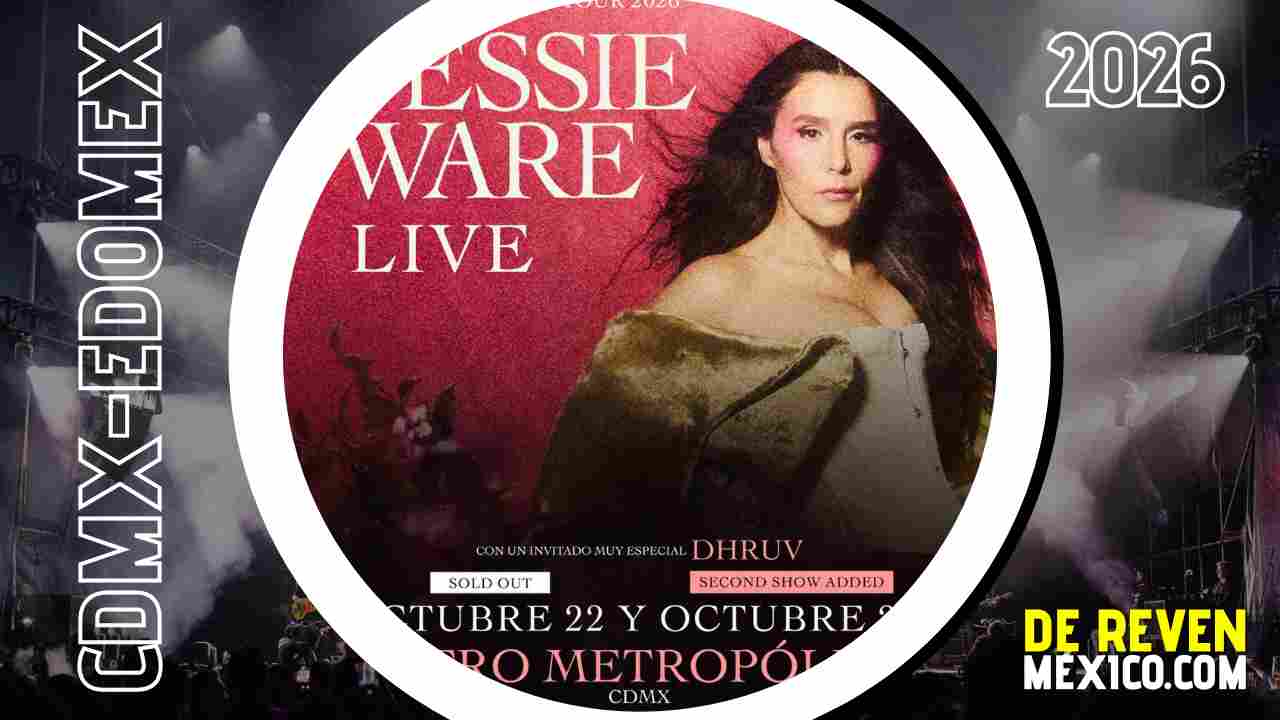 JESSIE WARE CDMX 2026 TEATRO METROPÓLITAN