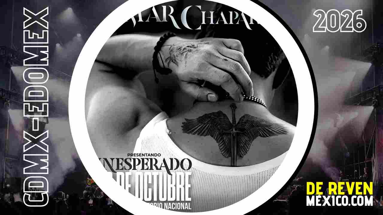 OMAR CHAPARRO CDMX 2026 LUNARIO