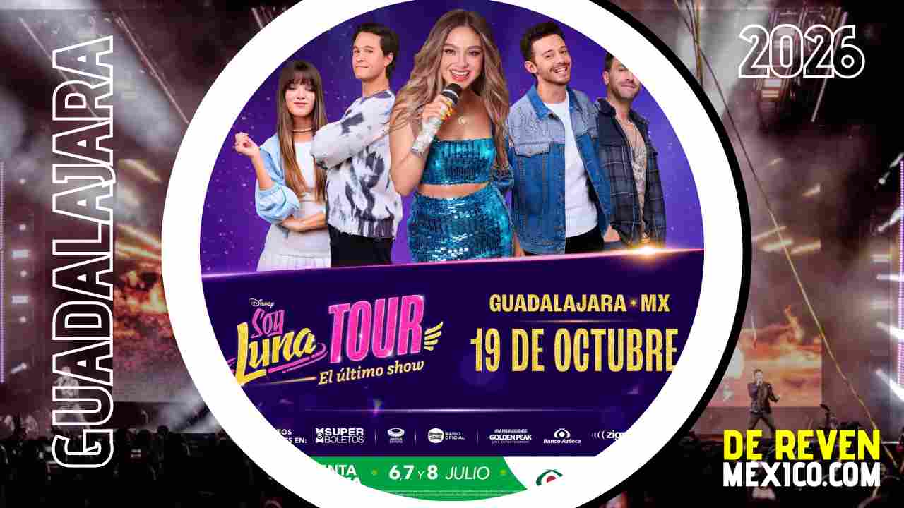 SOY LUNA GUADALAJARA 2026 ARENA GUADALAJARA