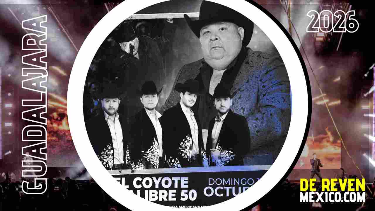 EL COYOTE Y CALIBRE 50 PALENQUE FIESTAS DE OCTUBRE 2026
