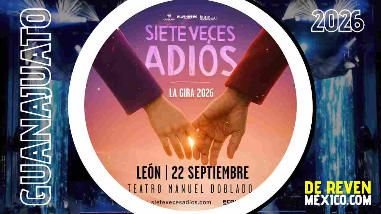 SIETE VECES ADIÓS LEÓN 2026 TEATRO MANUEL DOBLADO