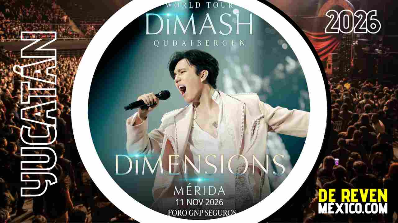 DIMASH QUDAIBERGEN MÉRIDA 2026 FORO GNP SEGUROS