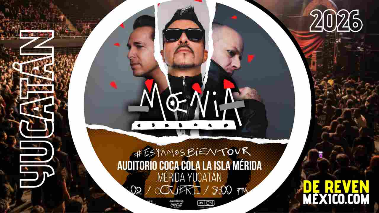 MOENIA MÉRIDA 2026 AUDITORIO COCA COLA LA ISLA