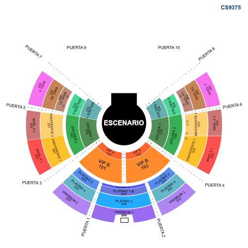 MAPA CIRQUE DU SOLEIL ECHO QUERÉTARO 2026 GRAN CARPA