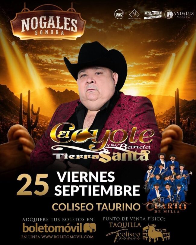EL COYOTE NOGALES 2026 COLISEO TAURINO