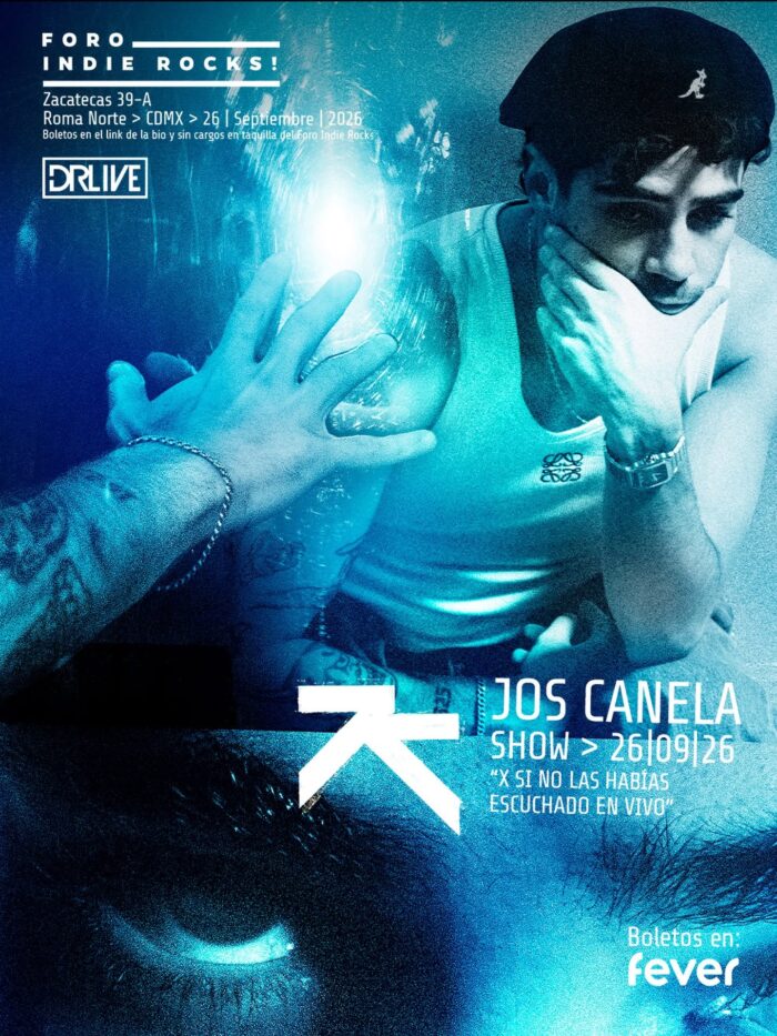 JOS CANELA CDMX 2026 FORO INDIE ROCKS