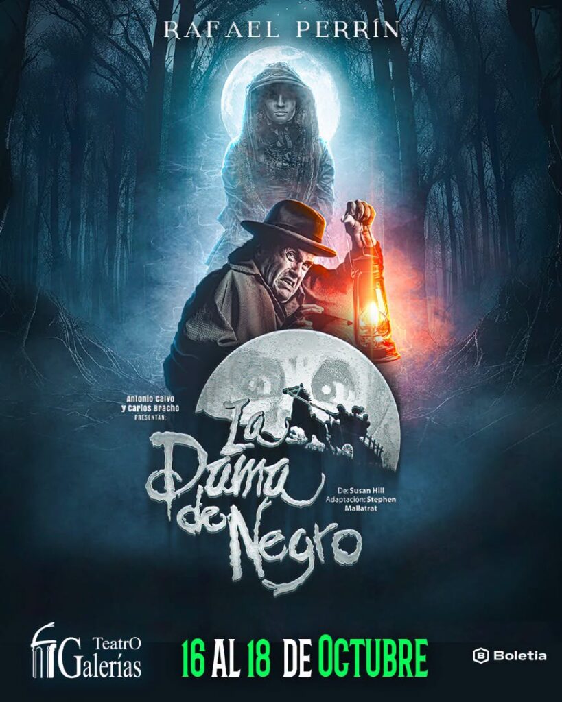 LA DAMA DE NEGRO GUADALAJARA 2026 TEATRO GALERÍAS