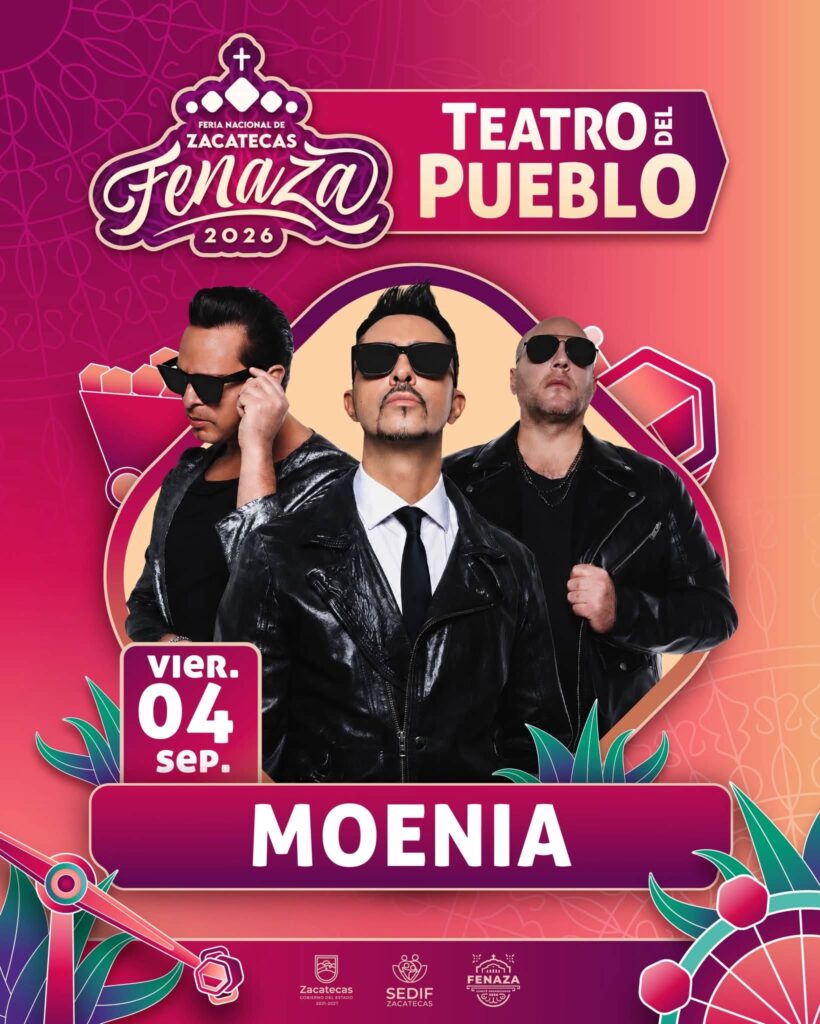 MOENIA FERIA ZACATECAS 2026 TEATRO DEL PUEBLO FENAZA