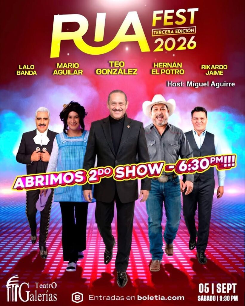 RIA FEST GUADALAJARA 2026 TEATRO GALERÍAS