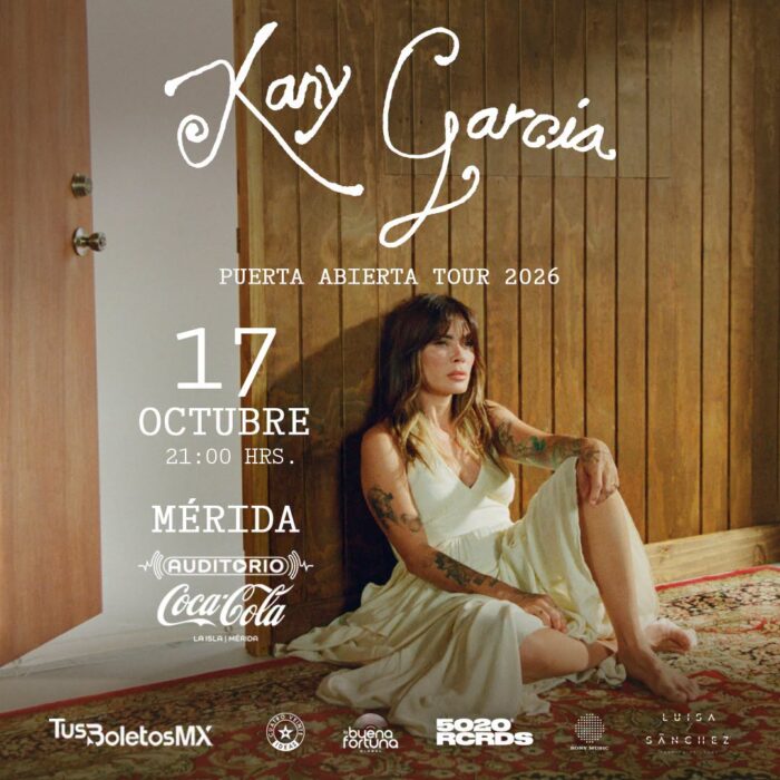 KANY GARCÍA MÉRIDA 2026 AUDITORIO COCA COLA LA ISLA