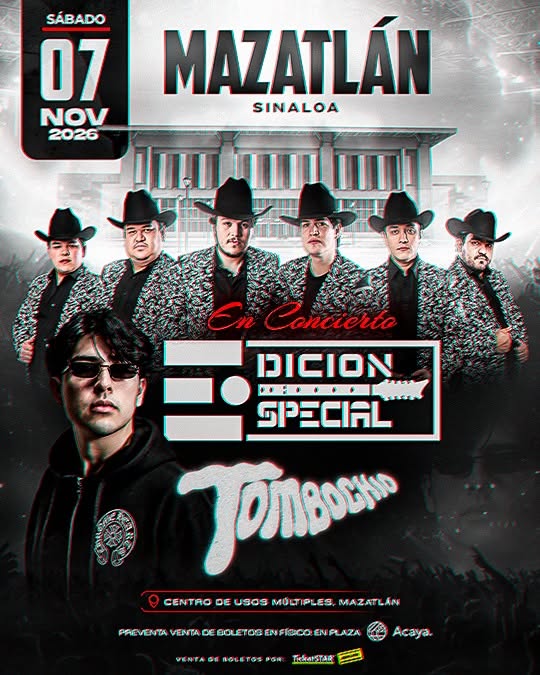 EDICION ESPECIAL Y TOMBOCHIO MAZATLÁN 2026 CUM