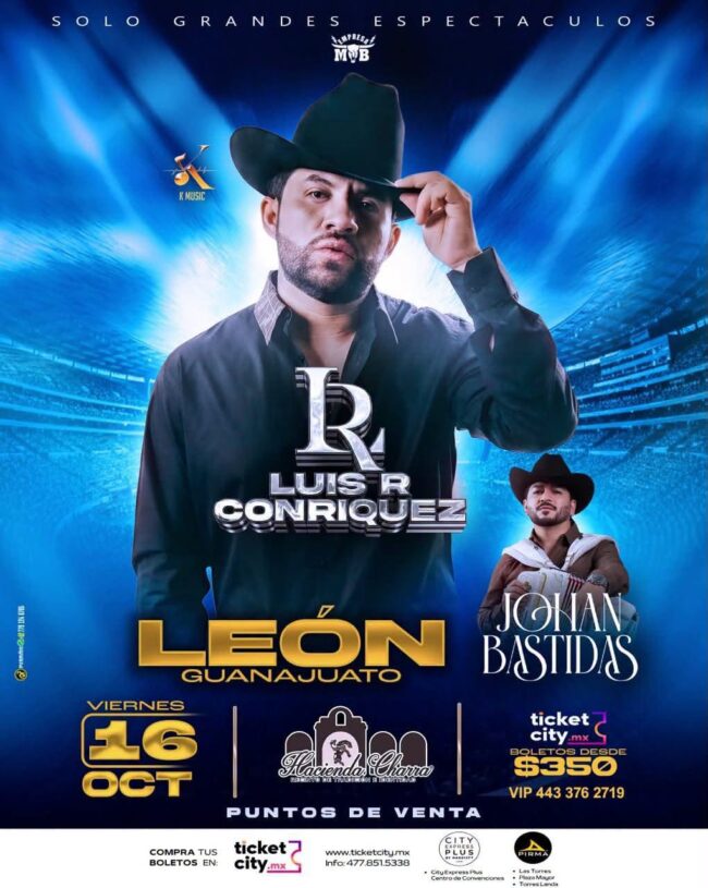 LUIS R CONRIQUEZ LEÓN 2026 HACIENDA CHARRA