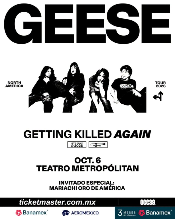 GEESE CDMX 2026 TEATRO METROPÓLITAN