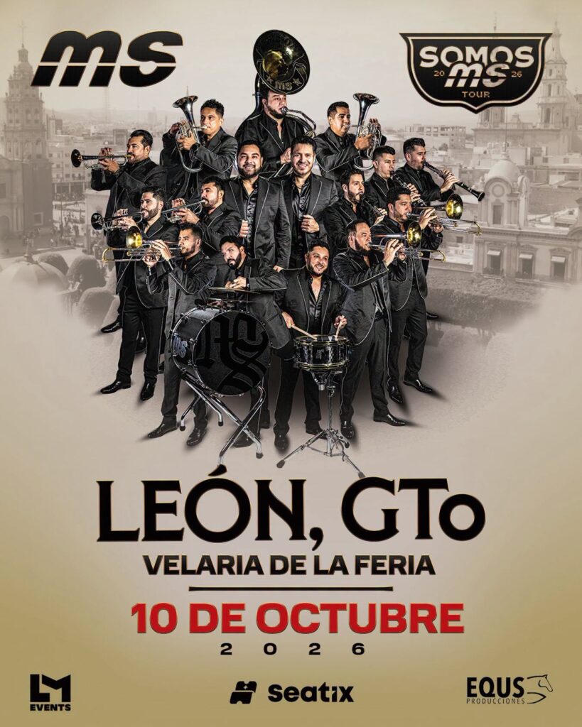 BANDA MS LEÓN 2026 VELARIA DE LA FERIA