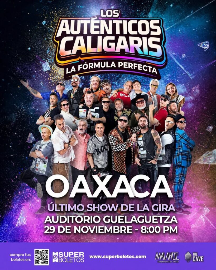 LOS AUTÉNTICOS CALIGARIS OAXACA 2026 AUDITORIO GUELAGUETZA