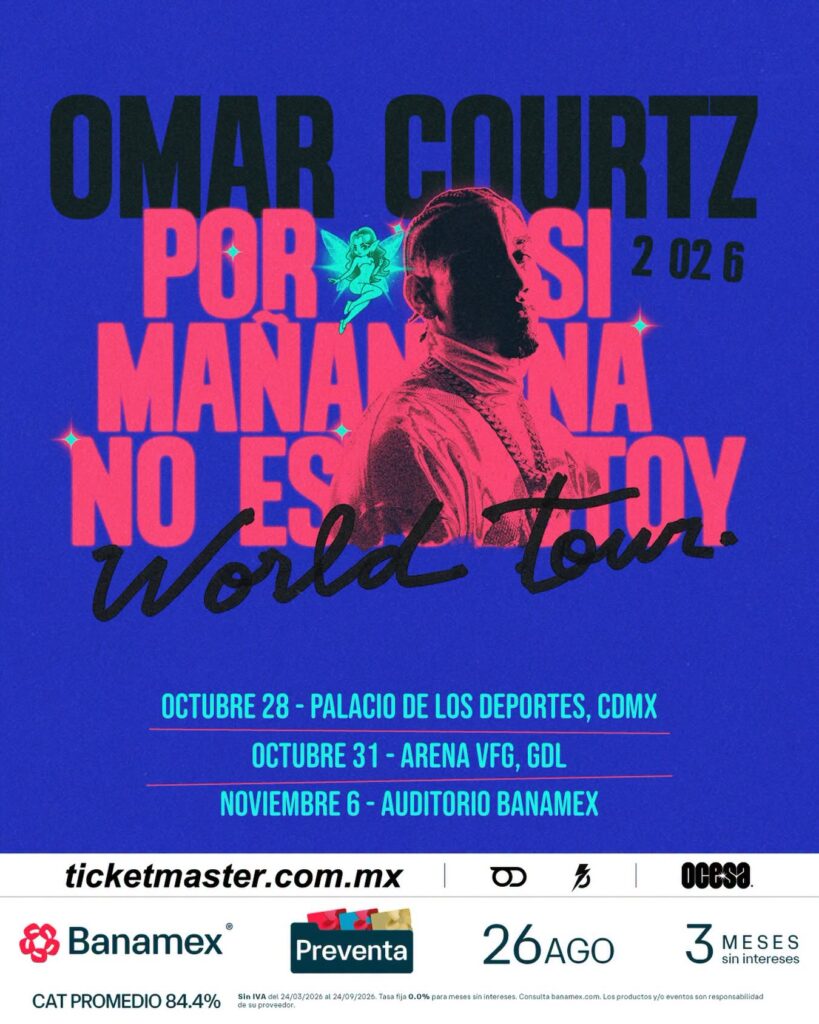 OMAR COURTZ GUADALAJARA 2026 ARENA VFG