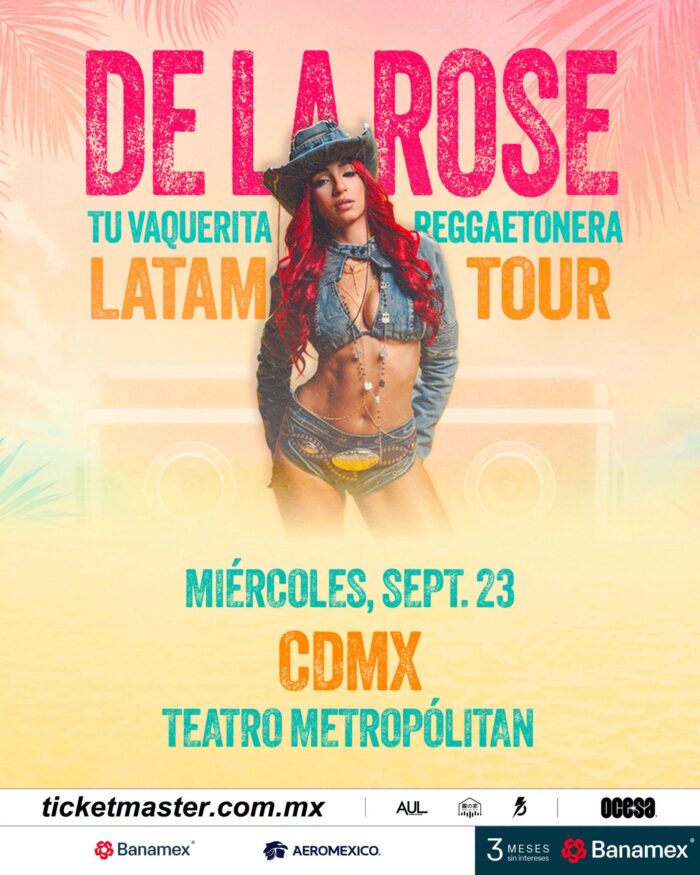 DE LA ROSE CDMX 2026 TEATRO METROPÓLITAN
