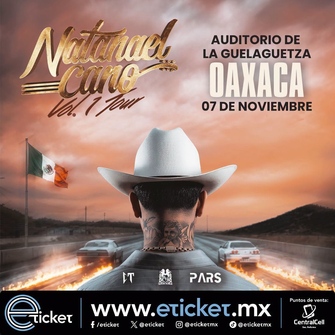 NATANAEL CANO OAXACA 2026 AUDITORIO GUELAGUETZA