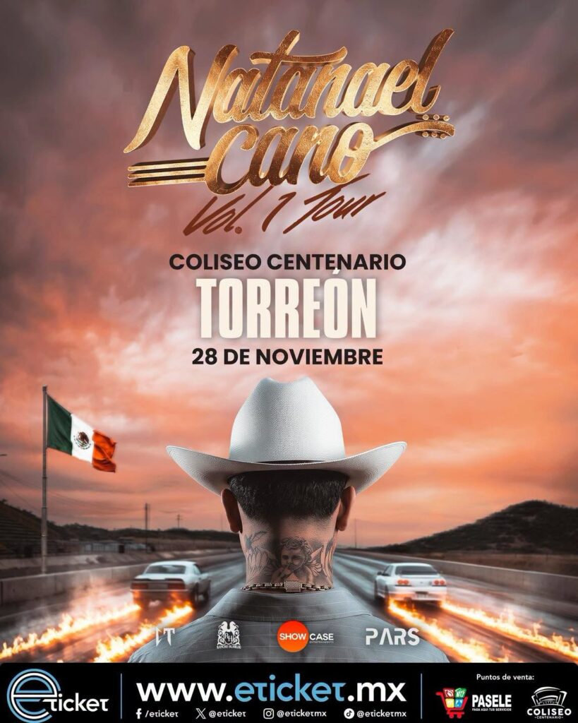 NATANAEL CANO TORREÓN 2026 COLISEO CENTENARIO