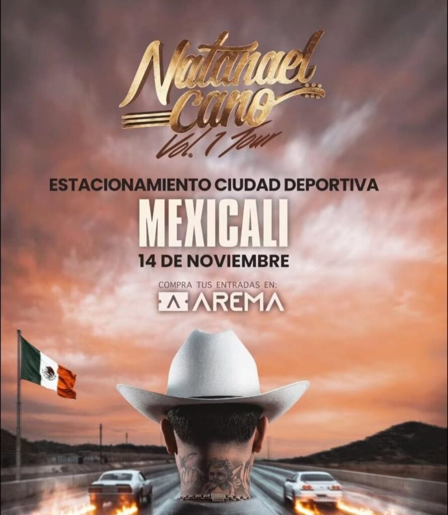 NATANAEL CANO MEXICALI 2026 ESTACIONAMIENTO CIUDAD DEPORTIVA