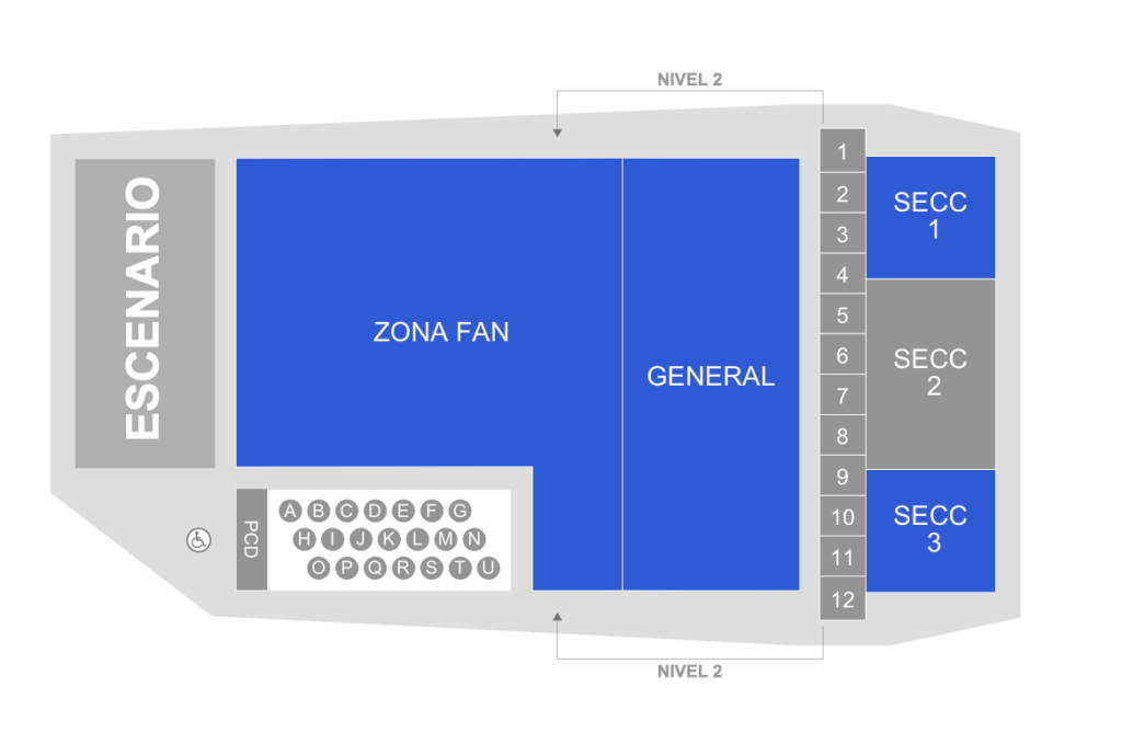 MAPA PEPSI CENTER