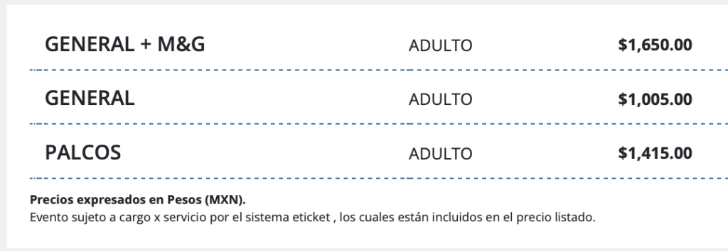 PRECIOS LIT KILLAH QUERÉTARO 2026 FORO ARPA