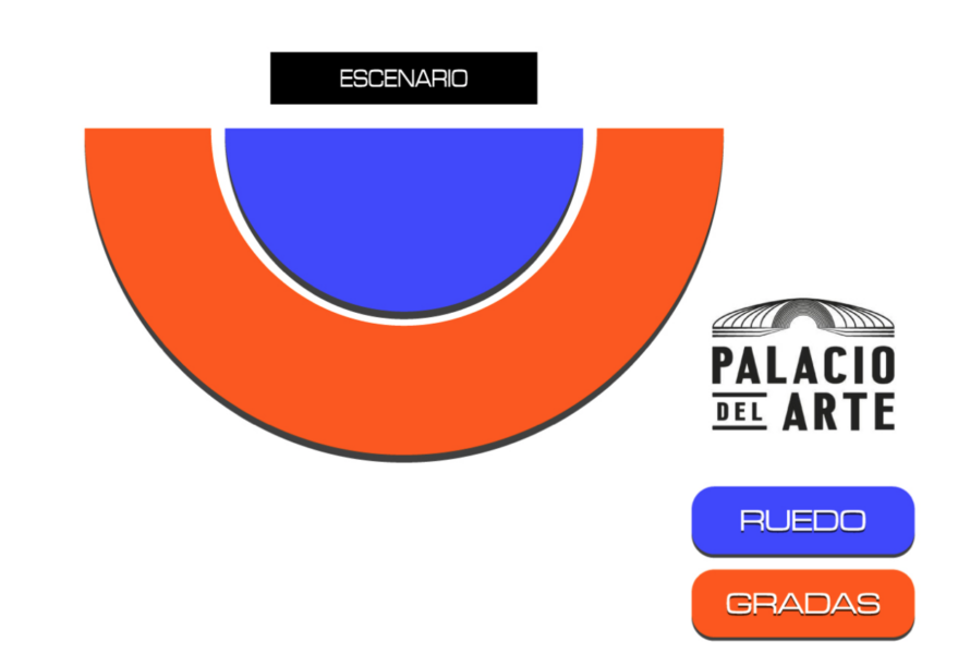MAPA LOS AUTÉNTICOS DECADENTES MORELIA 2026 PALACIO DEL ARTE