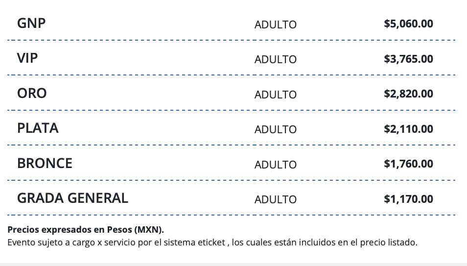 PRECIOS MORAT VERACRUZ 2026 WORLD TRADE CENTER
