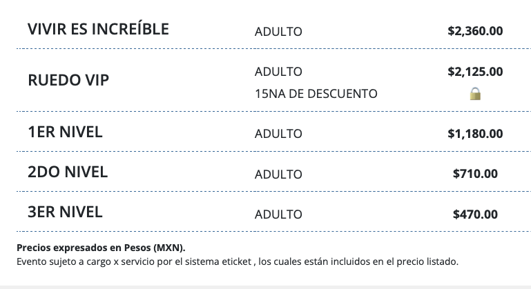 PRECIOS VICTOR MENDIVIL PUEBLA 2026 AUDITORIO GNP SEGUROS